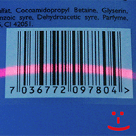 Should the barcode be legible?