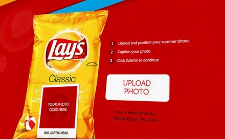 Your face on a Lay’s bag of chips