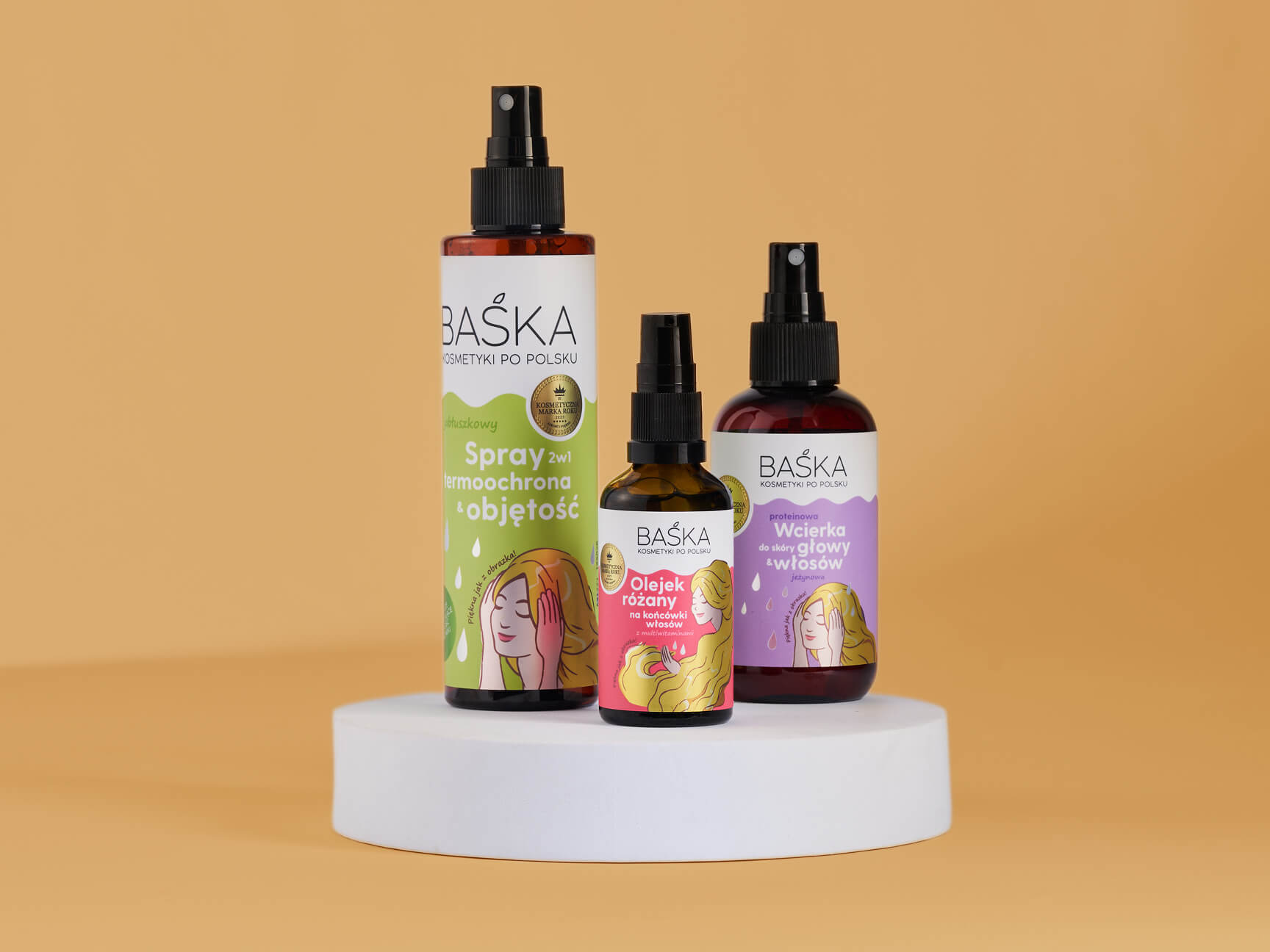 Cosmetics labels - Cosmetics labels: Baśka